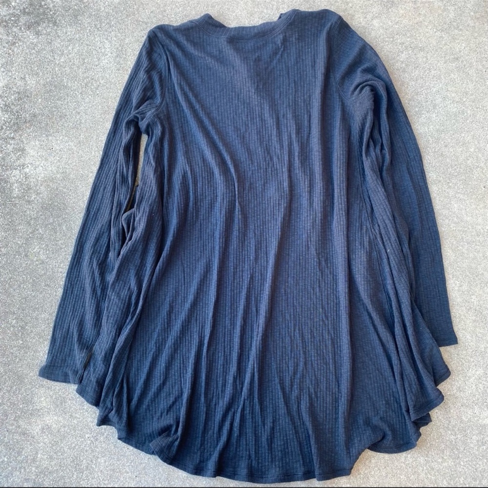 Lululemon Ribbed Long Sleeve Top dare to drape